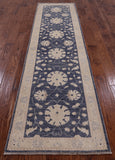 Peshawar Handmade Wool Runner Rug - 2' 7" X 9' 9" - Golden Nile