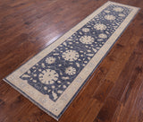 Peshawar Handmade Wool Runner Rug - 2' 7" X 9' 9" - Golden Nile