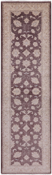 Peshawar Hand Knotted Runner Rug - 2' 9" X 9' 9" - Golden Nile