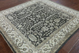 Oriental 6' Square Peshawar Rug - Golden Nile