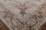 Square Peshawar Hand Knotted Wool Rug - 6' 0" X 6' 3" - Golden Nile