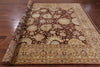 Peshawar High Quality Hand Knotted Wool Rug - 9' 2" X 12' 7" - Golden Nile