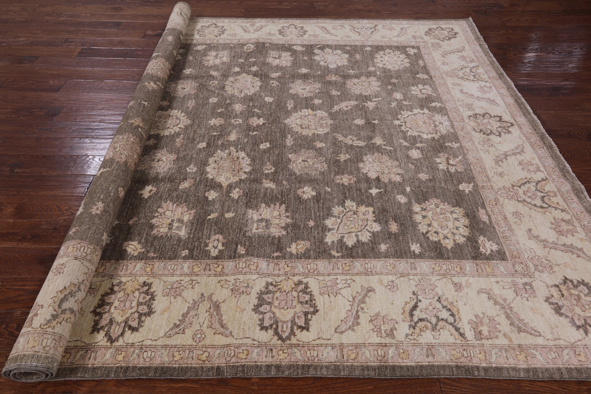 Peshawar Hand Knotted Area Rug - 8' 2" X 9' 10" - Golden Nile