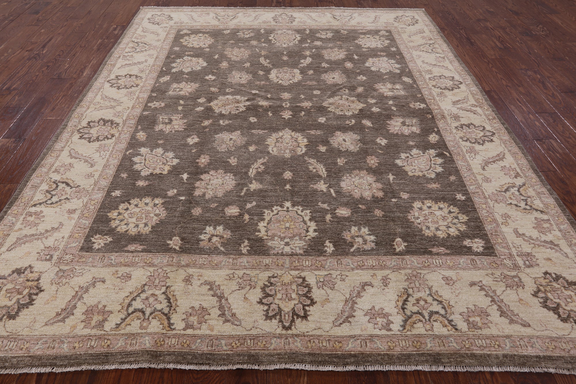 Peshawar Hand Knotted Area Rug - 8' 2" X 9' 10" - Golden Nile