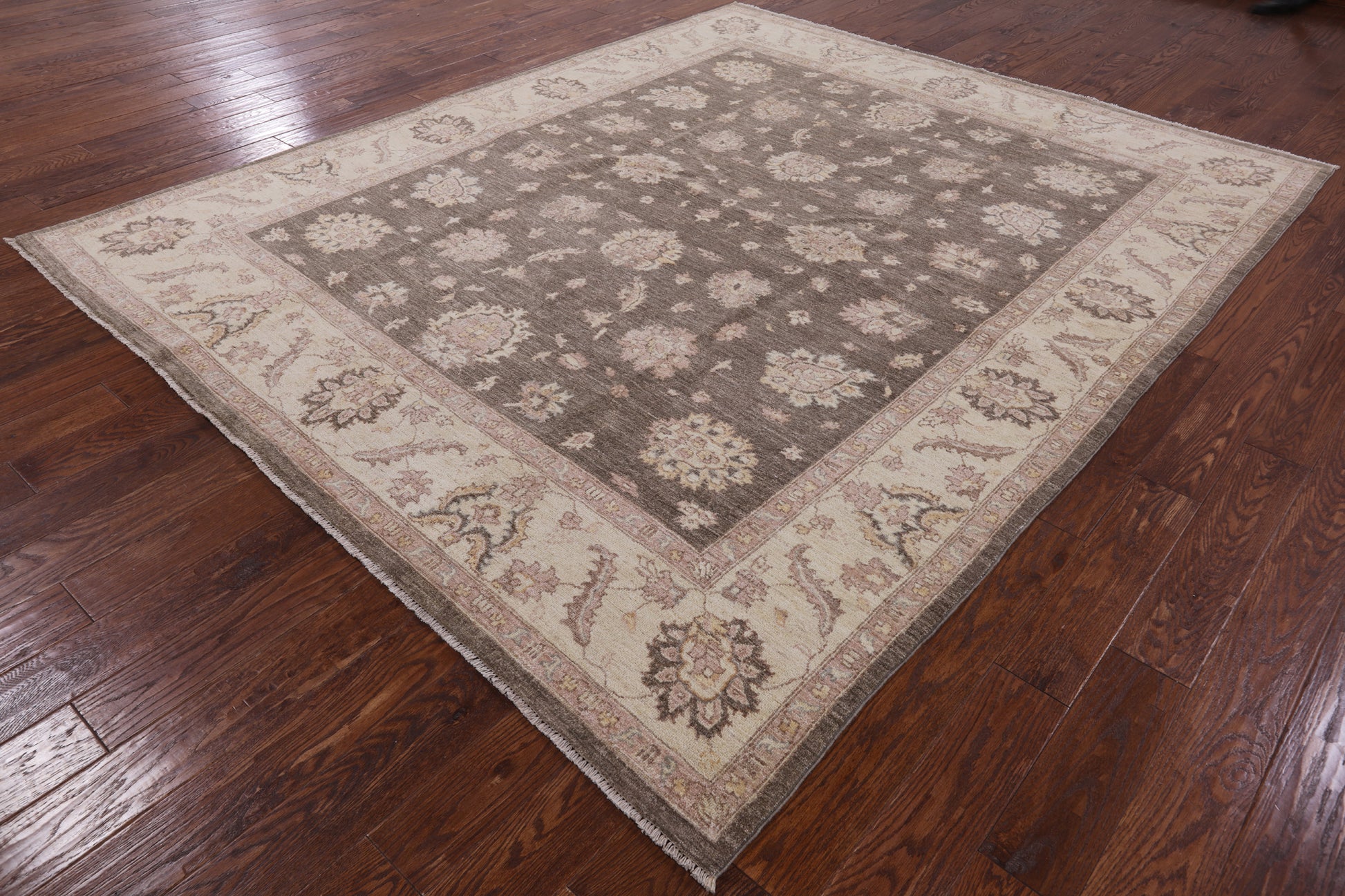 Peshawar Hand Knotted Area Rug - 8' 2" X 9' 10" - Golden Nile