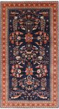 Fine Serapi Hand Knotted Area Rug - 6' 3" X 11' 6" - Golden Nile