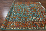 6 X 9 Handmade Fine Serapi Area Rug - Golden Nile