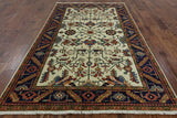 5 X 8 Wool Fine Serapi Area Rug - Golden Nile