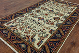 5 X 8 Wool Fine Serapi Area Rug - Golden Nile