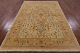 Peshawar Hand Knotted Area Rug - 6' 1" X 8' 10" - Golden Nile