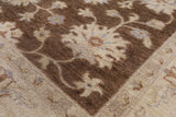 Peshawar Hand Knotted Area Rug - 5' 1" X 6' 10" - Golden Nile