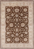 Peshawar Hand Knotted Area Rug - 5' 1" X 6' 10" - Golden Nile