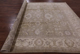 Peshawar Handmade Wool Rug - 8' 10" X 11' 10" - Golden Nile