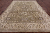 Peshawar Handmade Wool Rug - 8' 10" X 11' 10" - Golden Nile