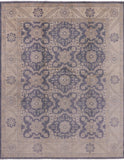 Peshawar Hand Knotted Wool Rug - 7' 10" X 9' 10" - Golden Nile