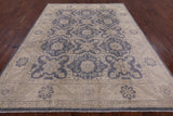 Peshawar Hand Knotted Wool Rug - 7' 10" X 9' 10" - Golden Nile