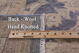 Peshawar Hand Knotted Wool Rug - 7' 10" X 9' 10" - Golden Nile