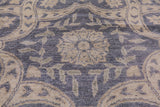 Peshawar Hand Knotted Wool Rug - 7' 10" X 9' 10" - Golden Nile