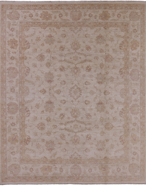 Peshawar Hand Knotted Area Rug - 8' 1" X 10' 3" - Golden Nile