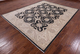 Peshawar Handmade Wool Rug - 8' 3" X 9' 10" - Golden Nile