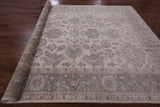 Ivory Peshawar Handmade  Wool Area Rug - 8' 2" X 9' 9" - Golden Nile