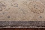 Grey Peshawar Hand-Knotted Wool Rug - 8' 2" X 9' 10" - Golden Nile