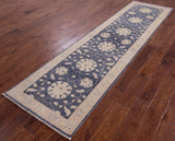 Runner Peshawar Hand Knotted Rug - 2' 7" X 9' 9" - Golden Nile