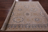 Peshawar Handmade Wool Rug - 8' 0" X 9' 6" - Golden Nile