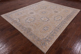 Peshawar Handmade Wool Rug - 8' 0" X 9' 6" - Golden Nile