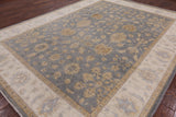 Peshawar Handmade Wool Rug - 9' 2" X 11' 10" - Golden Nile