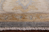 Peshawar Handmade Wool Rug - 9' 2" X 11' 10" - Golden Nile