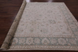 Chobi Peshawar Hand Knotted Wool Rug - 8' 1" X 9' 7" - Golden Nile