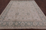 Chobi Peshawar Hand Knotted Wool Rug - 8' 1" X 9' 7" - Golden Nile