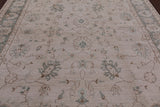 Chobi Peshawar Hand Knotted Wool Rug - 8' 1" X 9' 7" - Golden Nile