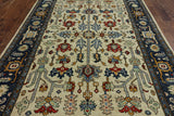 7 X 9 Oriental Fine Serapi Handmade Rug - Golden Nile