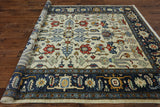 7 X 9 Oriental Fine Serapi Handmade Rug - Golden Nile