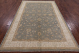 Chobi Peshawar Hand Knotted Wool Area Rug - 6' 2" X 9' 0" - Golden Nile