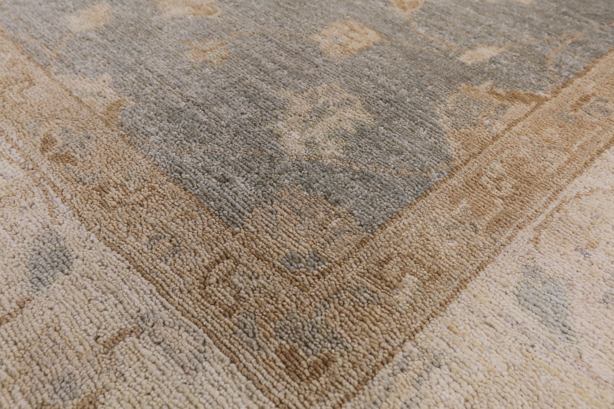 Chobi Peshawar Hand Knotted Wool Area Rug - 6' 2" X 9' 0" - Golden Nile