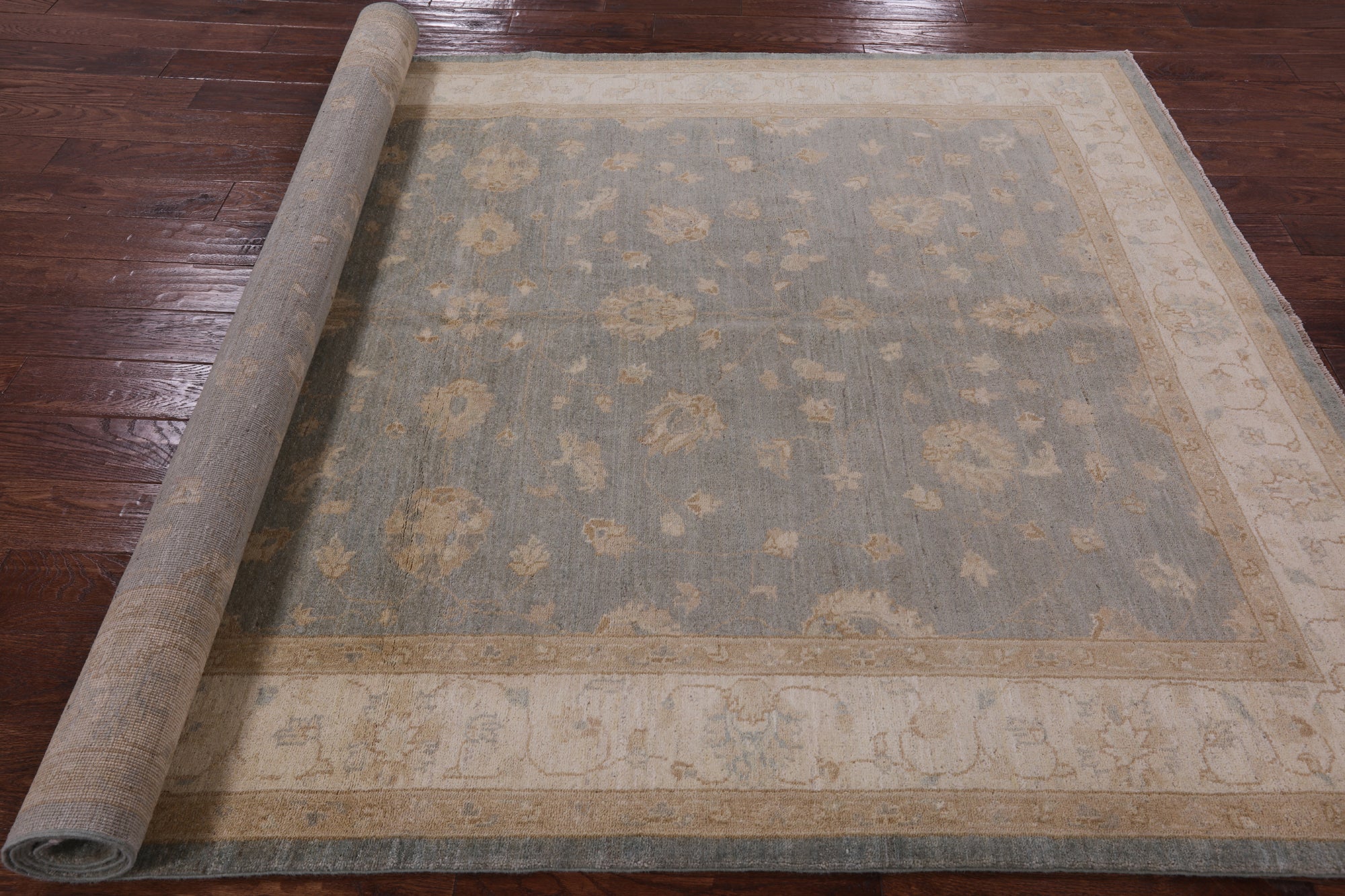 Chobi Peshawar Hand Knotted Wool Area Rug - 6' 2" X 9' 0" - Golden Nile