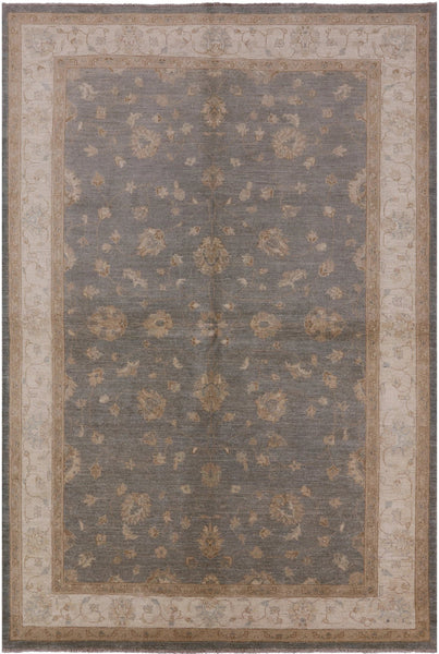Chobi Peshawar Hand Knotted Wool Area Rug - 6' 2" X 9' 0" - Golden Nile