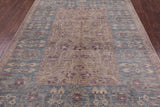 Grey Peshawar Handmade Area Rug - 6' 1" X 8' 8 - Golden Nile
