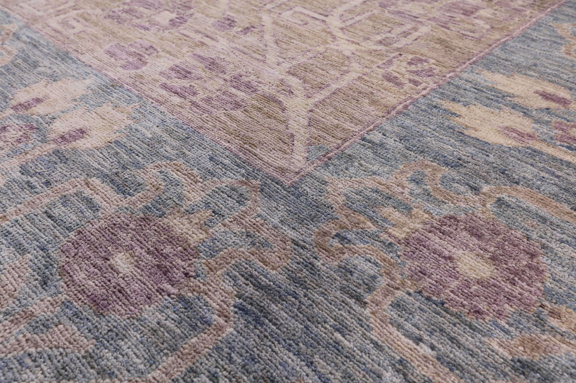 Grey Peshawar Handmade Area Rug - 6' 1" X 8' 8 - Golden Nile