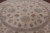 Round Chobi Handmade Rug - 4' 2" X 4' 2" - Golden Nile