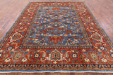 Geometric Persian Handmade Rug - 8' 1" X 10' 1" - Golden Nile