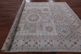 Peshawar Oriental Mamluk Design Handmade Area Rug - 8' X 10' - Golden Nile