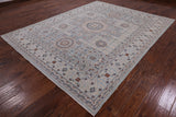 Peshawar Oriental Mamluk Design Handmade Area Rug - 8' X 10' - Golden Nile