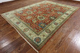 Oriental 9 X 12 Fine Serapi Rug - Golden Nile