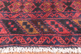 Ersari Collection Tribal Afghan Wool & Wool Area Rug 7 X 10 - Golden Nile