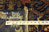 Tribal Afghan Wool On Wool Rug 8 X 13 - Golden Nile