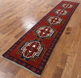 3 X 13 Runner Oriental Balouch Wool On Wool Rug - Golden Nile